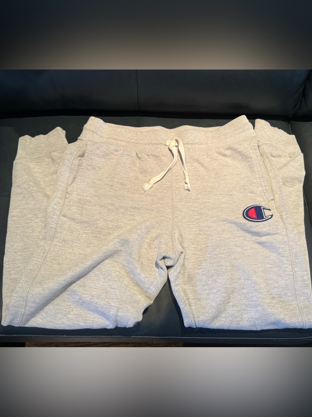 Men’s Medium Champion Light Gray Athletic Sweatpants
